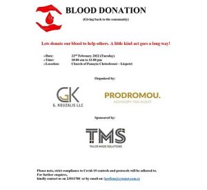 blood donation liopetri tailor made g kouzalis llc lawyer law firm cyprus