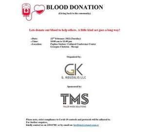 blood donation paphos tailor made g kouzalis llc lawyer law firm cyprus